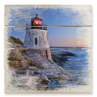 Seaview - Wood Print 