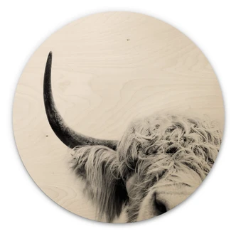Wall Circle Wood Sisi & Seb - Bull 