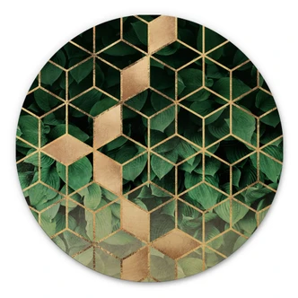 Wall Circle Wood Fredriksson - Nature meets Geometry 