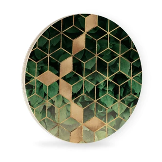 Wall Circle Wood Fredriksson - Nature meets Geometry 