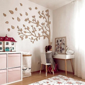 Decorative Tree - wood - poplar 