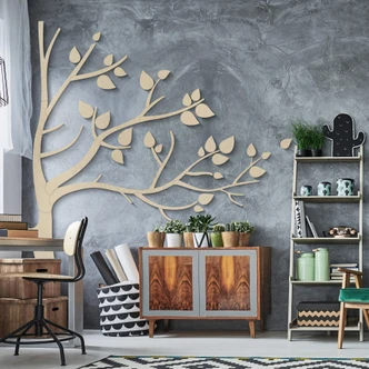 Decorative Tree - wood - poplar 