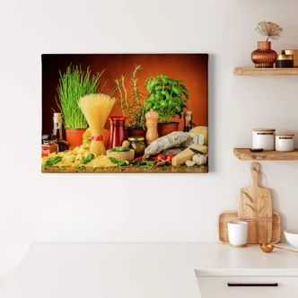 Italian Kitchen Canvas print 