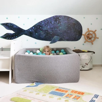 Wall sticker Blanz – Whale 