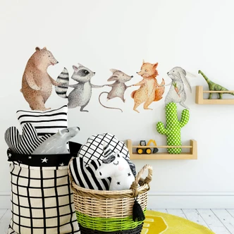 Wall sticker Kvilis - Forest Friends 