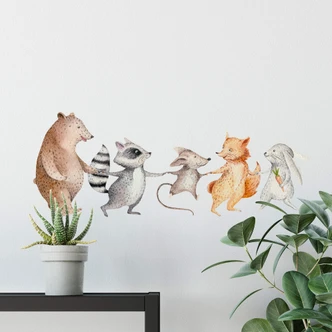 Wall sticker Kvilis - Forest Friends 