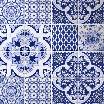 Tile stickers Portuguese tiles 