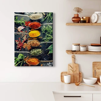 Variety of Spices  01 Canvas print 