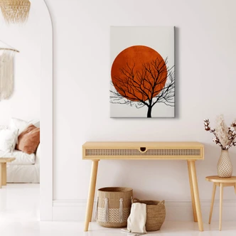 Canvas Print Kubustika - Warm Sunset 