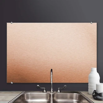 Aluminium Print Copper Splashback – Classic 