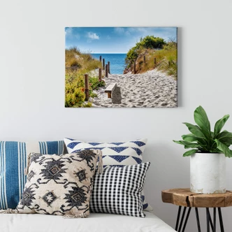 Coast view Canvas print 
