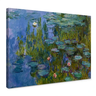 Monet - Water Lillies 1918 Canvas print 