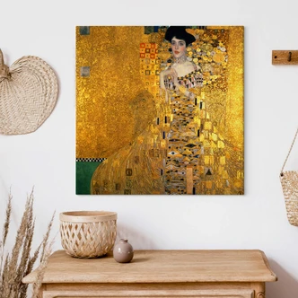 Klimt - Portrait of Adele Bloch-Bauer I Canvas print 
