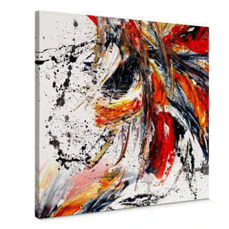 Niksic - Internal Eruption Canvas print 