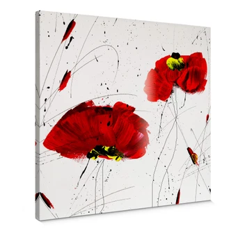 Niksic - Red Poppy Canvas print 