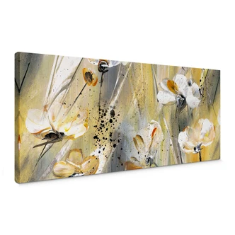 Niksic - Little Flower Canvas print panorama 