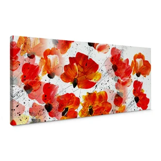 Niksic - Spring Festival Canvas print panorama 
