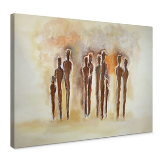 Melz - Related Canvas print 