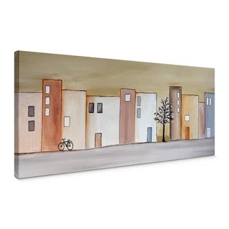 Melz - Springtime in the City Canvas print 