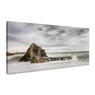 Solid as a Rock Canvas print panorama 