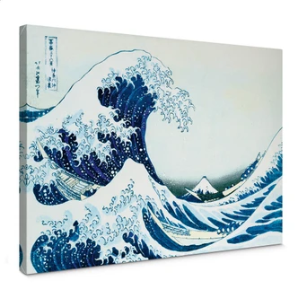 Hokusai- The Great Wave of Kanagawa Canvas print 