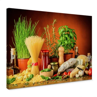 Italian Kitchen Canvas print 