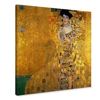 Klimt - Portrait of Adele Bloch-Bauer I Canvas print 