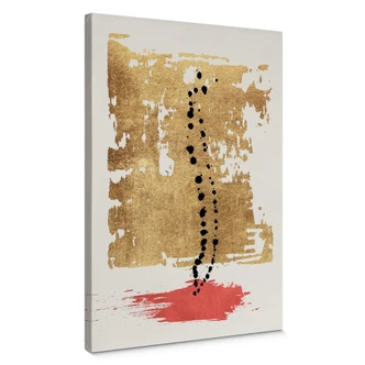 Canvas Print Kubistika - Drip Drop 