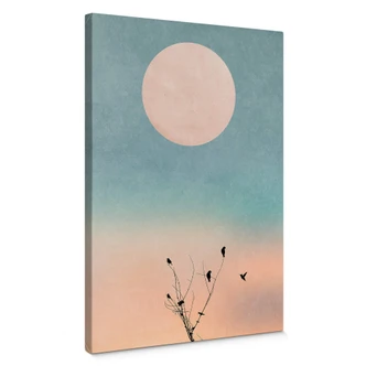 Canvas Print Kubistika - Warm Morning 