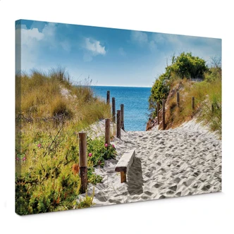 Coast view Canvas print 