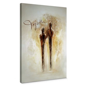 Melz - Together Canvas print 