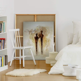 Melz - Together Canvas print 
