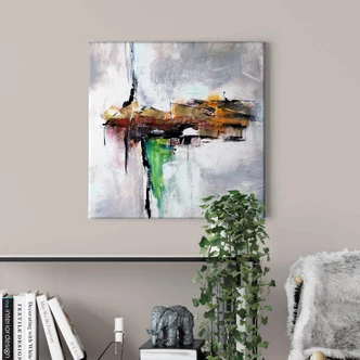 Niksic - Modern Art Canvas print 