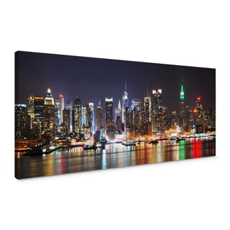 New York Skyline - Panorama Canvas print 