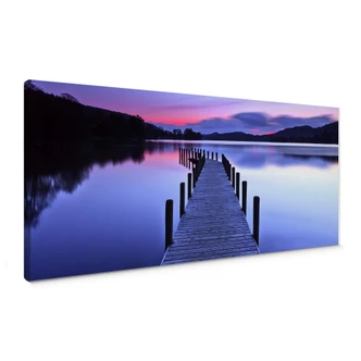 Lake Panorama Canvas print 