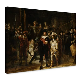 Canvas Print Rembrandt - the Night Watch 