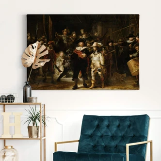 Canvas Print Rembrandt - the Night Watch 