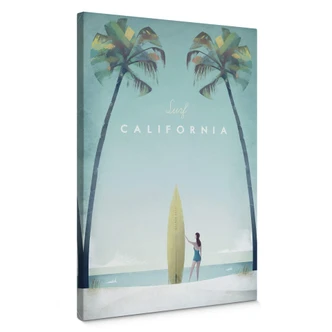 Canvas Print Rivers - California 