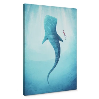 Canvas Rivers - The Whale shark 