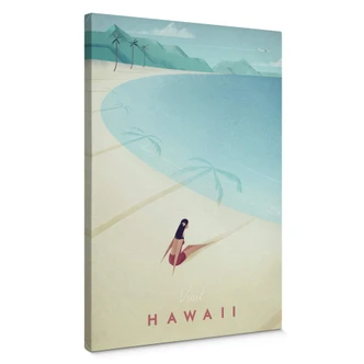 Canvas Print Rivers - Hawaii 
