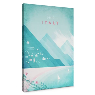 Canvas Print Rivers - Italy 