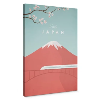 Canvas Print Rivers - Japan 