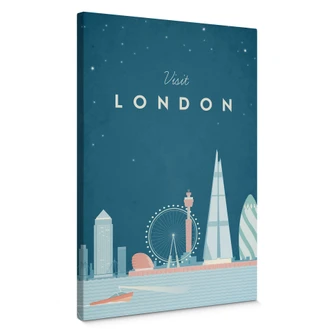 Canvas Print Rivers - London 