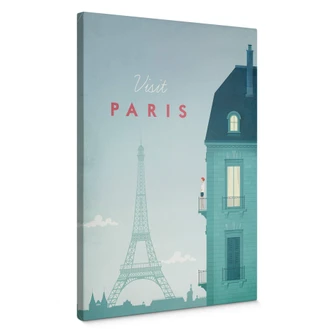 Canvas Print Henry Rivers - Paris 