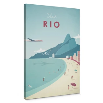 Canvas Print Rivers - Rio de Janeiro 
