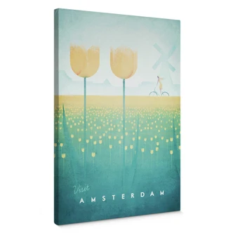 Canvas Print Henry Rivers - Amsterdam 