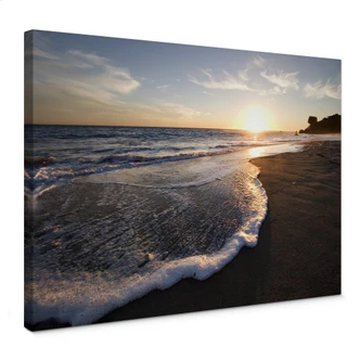 Sunset at the Lake Canvas print 