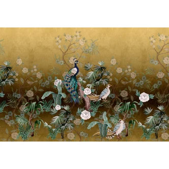Livingwalls photo wallpaper Walls by Patel 3 Peacock  