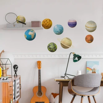 Michel Agullo - Planets Wall Sticker 