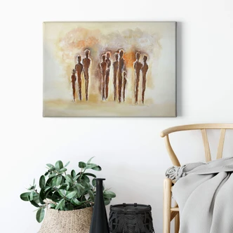 Melz - Related Canvas print 